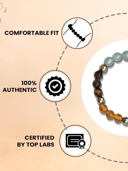 Good Luck Crystal Bracelet   "Style with Positive Energy"