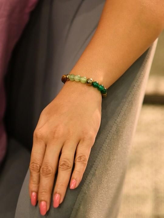 Good Luck Crystal Bracelet   "Style with Positive Energy"